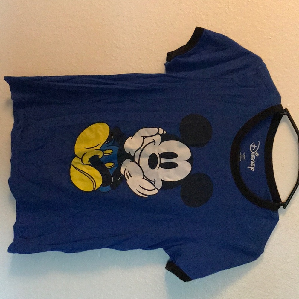 Blue Mickey t- shirt